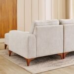 Fabric 3-Seater Sofa with Right Chaise - Image 2