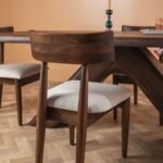 Capra Acacia Wood Dining Table with Vinegar Finish - Image 6