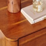 Marble Top TV Unit – Beige & Brown - Image 7