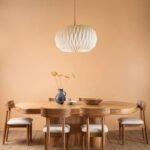 Tove Acacia Wood Dining Table with Natural Finish - Image 2