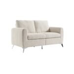 2-Seater Velvet Sofa - Image 4