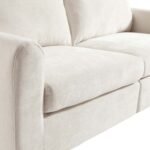 2-Seater Velvet Sofa - Image 5