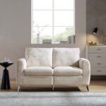 2-Seater Velvet Sofa - Image 2