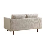 2-Seater Sofa in Beige Woven Fabric – Stylish, Comfortable & Perfect for Modern Homes - Image 10