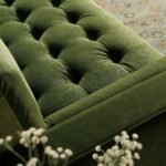 Grande 5+ Seater Corner Sofa in Deep Moss Green Velvet - Image 4