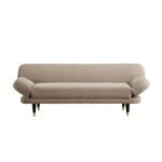 Mink Velvet Dual-Purpose 2-Seater Sofa Bed for Contemporary Indian Living Spaces - Image 8
