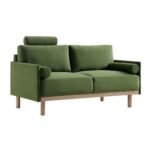 2-Seater Green Velvet Sofa – Luxurious, Stylish & Perfect for Modern Homes - Image 6