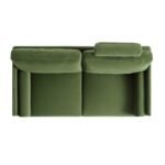 2-Seater Green Velvet Sofa – Luxurious, Stylish & Perfect for Modern Homes - Image 4