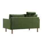 2-Seater Green Velvet Sofa – Luxurious, Stylish & Perfect for Modern Homes - Image 3