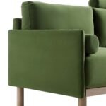 2-Seater Green Velvet Sofa – Luxurious, Stylish & Perfect for Modern Homes - Image 10