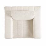 1-Seater Wooden Base Sofa – Premium Designer Single Seater for Living Room - Image 4