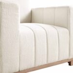 1-Seater Wooden Base Sofa – Premium Designer Single Seater for Living Room - Image 8