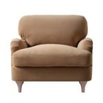 Velvet 1-Seater Sofa – Luxury Single Seater for Living Room & Bedroom - Image 8