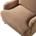 Velvet 1-Seater Sofa – Luxury Single Seater for Living Room & Bedroom - Image 9