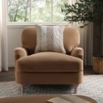 Velvet 1-Seater Sofa – Luxury Single Seater for Living Room & Bedroom