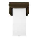 Grey Velvet 3-Seater Chesterfield Sofa Bed for Elegant Indian Living Rooms - Image 12