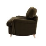 Grey Velvet 3-Seater Chesterfield Sofa Bed for Elegant Indian Living Rooms - Image 3