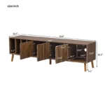 Mid-Century Modern TV Stand, Media Console Table for Living Room - Image 7