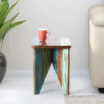 Reclaimed Wood Side Table