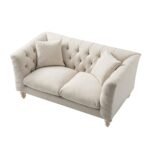 Classic Chesterfield 2-Seater Sofa – Timeless Elegance with Premium Comfort - Image 3