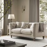 Classic Chesterfield 2-Seater Sofa – Timeless Elegance with Premium Comfort