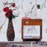 Modern Bedside Table (honey finish)