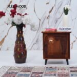 Modern Bedside (Honey finish)