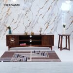 Modern  Tv Unit( Honey finish)