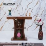 Osla solid woodConsole Table(teak finish)