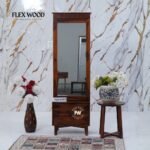 Pegon sheesam wood Dressing Table(Honey finish)