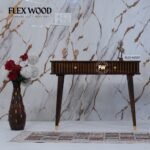 Florence Console Table(walnut finish)