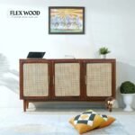 Sheesham Wood Sideboard in Honey Finish