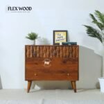 Sheesham Wood Chest of Drawers in Honey Finish