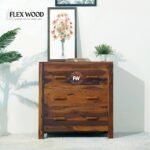 Sheesham Wood Chest of Drawers in Honey Finish