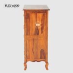 Jimmy Sheesham Wood Shoe Rack (Honey finish) - Image 6