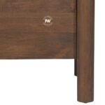 Lotus solid mango wood cabinet storage (teak finish) - Image 10