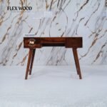 Modern Study Table(Honey finish) - Image 2