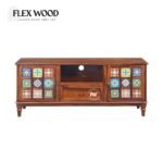 Wooden Honey Tv Unit for Living Room - Image 2