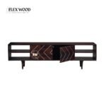 Wooden Modern Walnut Tv Unit for Living Room - Image 4