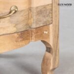 Solid mango wood Chest of drawer with 6 Drawer in Natural Finish - Image 5