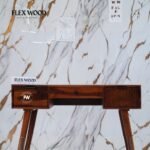 Modern Study Table(Honey finish) - Image 3