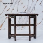 Modern Foldable Study Table(walnut finish) - Image 6
