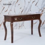 Alexa two Drawer console table(teak finish) - Image 6