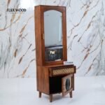 Carvel Cane Dressing Table(honey finish) - Image 4