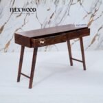 Mexico two Drawer console table(Honey finish) - Image 5