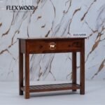 Wales wooden Console Table (honey finish - Image 6