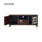 Wooden Walnut Tv Unit for Living Room - Image 5