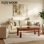 Adolph solid wood Coffee Table(honey finish)
