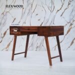 Modern Study Table(Honey finish) - Image 8