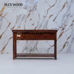 Adolph Console Table with storage(honey finish) - Image 10